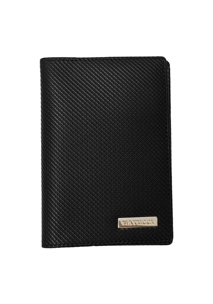 Natucci Leather Wallet Black JAW18-01 - Image 1